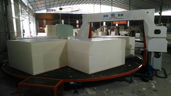 دستگاه برش فوم Carrousel برای ادامه برش افقی چند بلوک اسفنجی